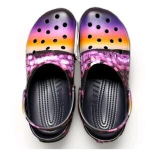 Crocs Classic Meta Scape Clig Deep City Copper Sunset Unisex Mens 10 Womens 12